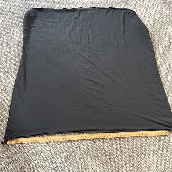 Lululemon Scarf Wrap Grey Gather Adjustable - Picture 4 of 10